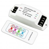 Bincolor BC-361-4A with RF Remote Wireless Control 12V-24V Led Controller