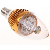 E14 3W LED Candle Lamp LED Bulb Light AC 85V-265V