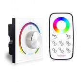 Bincolor BC-K3-T3 Switch Knob Wall RGB Rotary Dimmer Led Controller
