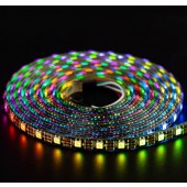 5M 300LEDs APA102 RGB LED Pixel Strip 60Led/m 5V Addressable Light