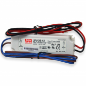 LPV-20 Series Mean Well 20W Single Output LED Power Supply