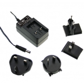 GE12 12W Mean Well Interchangeable Industrial Adaptor Power Supply