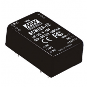 SCW12 12W Mean Well Regulated Single Output Converter Power Supply
