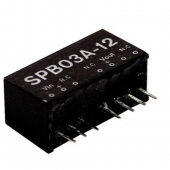 SPB03 3W Mean Well Regulated Single Output Converter Power Supply