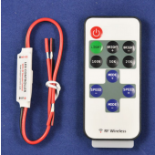 Mini Single Color LED Controller With RF Wireless Remote For LED Strip