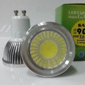 New COB 6W GU10 Dimmable LED Spotlights 120 Angle Led Lamp