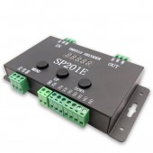 DC5V-24V SP201E DMX512 Decoder Controller 5 Channel SPI Signal Addressable RGB IC LED Strip Pixel